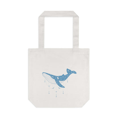 Blue sea Cotton Tote Bag