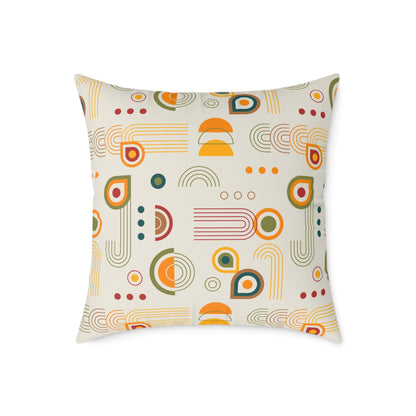 Element Graphics  Square Poly Canvas Pillow