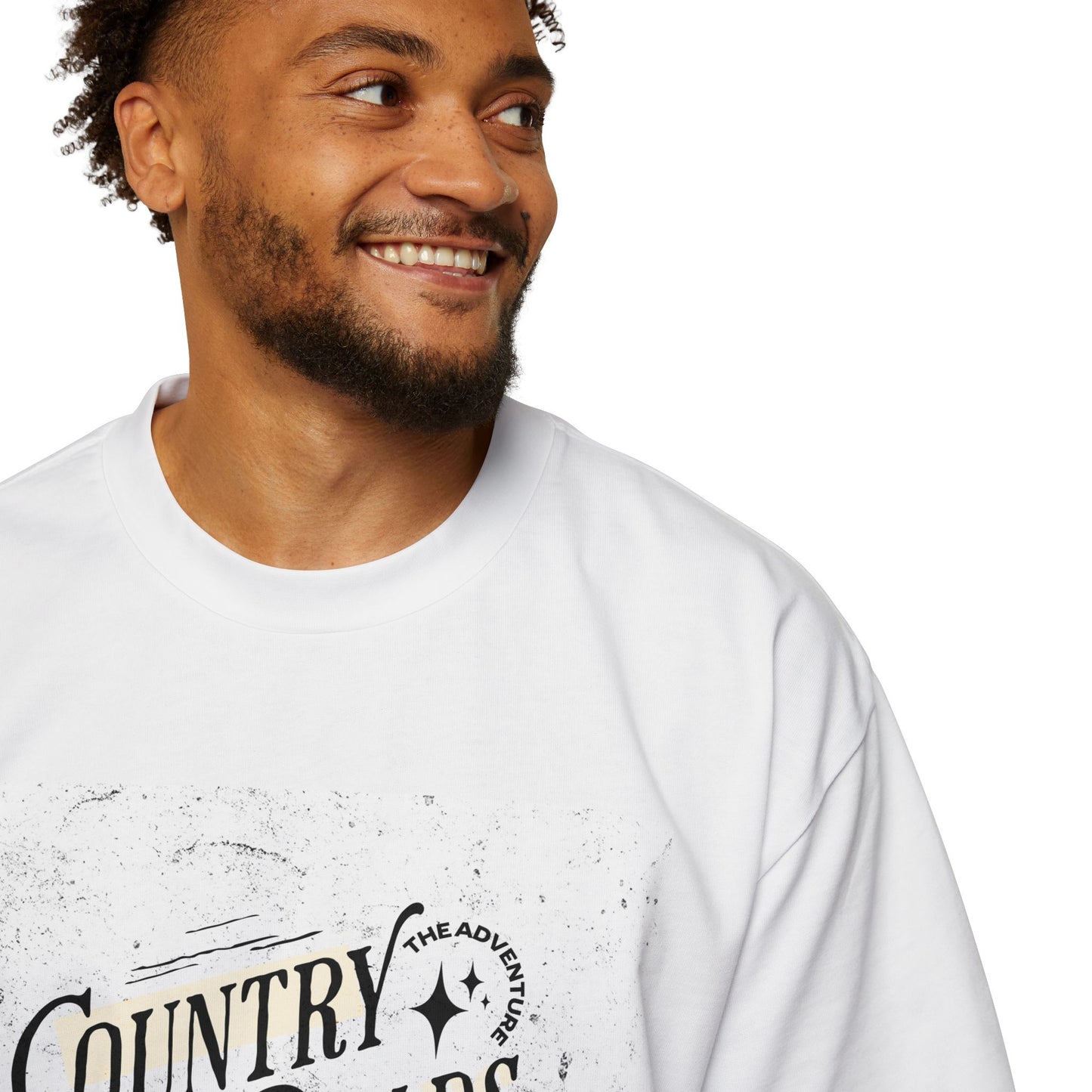 Country Roads - Wild West  Oversized Tee