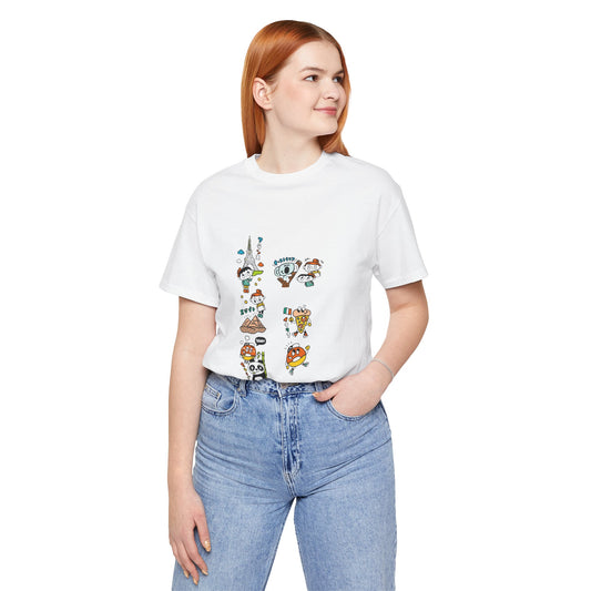 Panda Dream Sleep Jersey Short Sleeve Tee