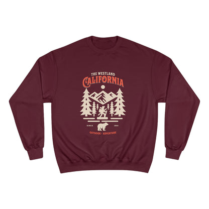 Vintage Champion Sweatshirt - Westland California Outdoor Adventure