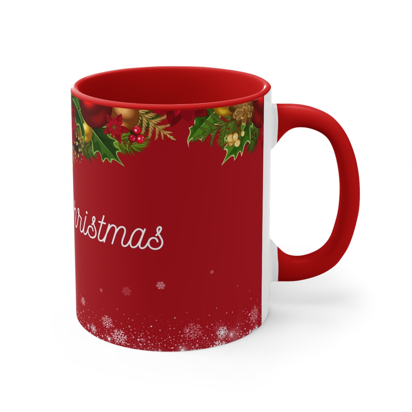 Xmas Accent Mugs