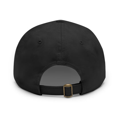 BMW Dad Hat with Leather Patch (Round)