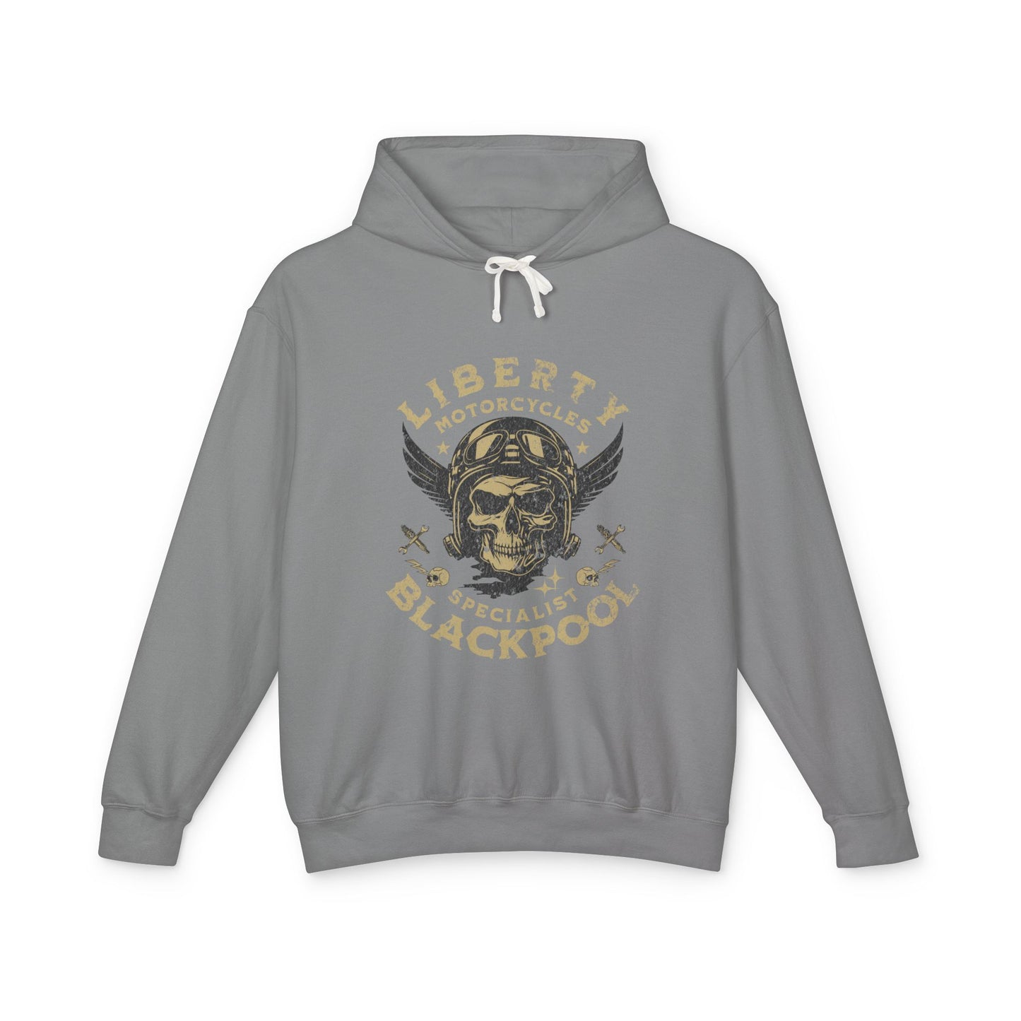 GASOLINE MOTOR CLUB  Lightweight Hooded Sweatshirt