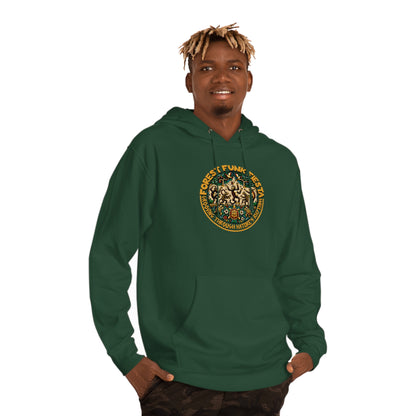 Forest Funk Fiesta  Hooded Sweatshirt