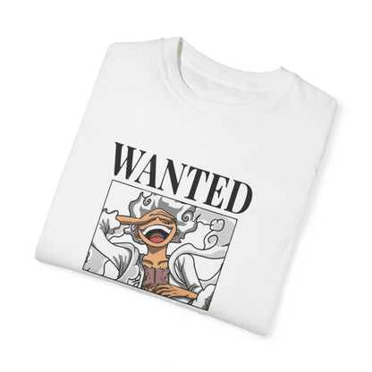 Wanted Dead or Alive Monkey d puffy   Garment-Dyed T-shirt