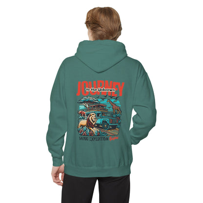 Journey to the Unknown Garment-Dyed Hoodie