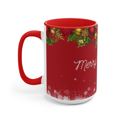 Xmas Accent Mugs