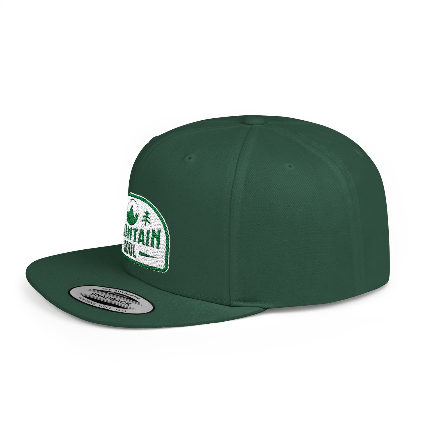 Mountain Soul Flat Bill Snapback