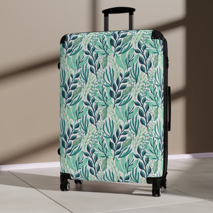 Green Leaf Suitcase