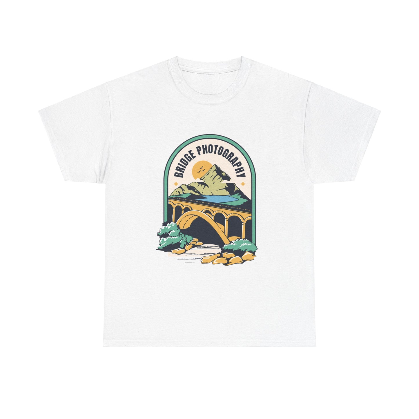 Bridge Photography - Scenic Heavy Cotton Tee