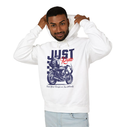 Just Ride  Lightweight Hooded Sweatshirt