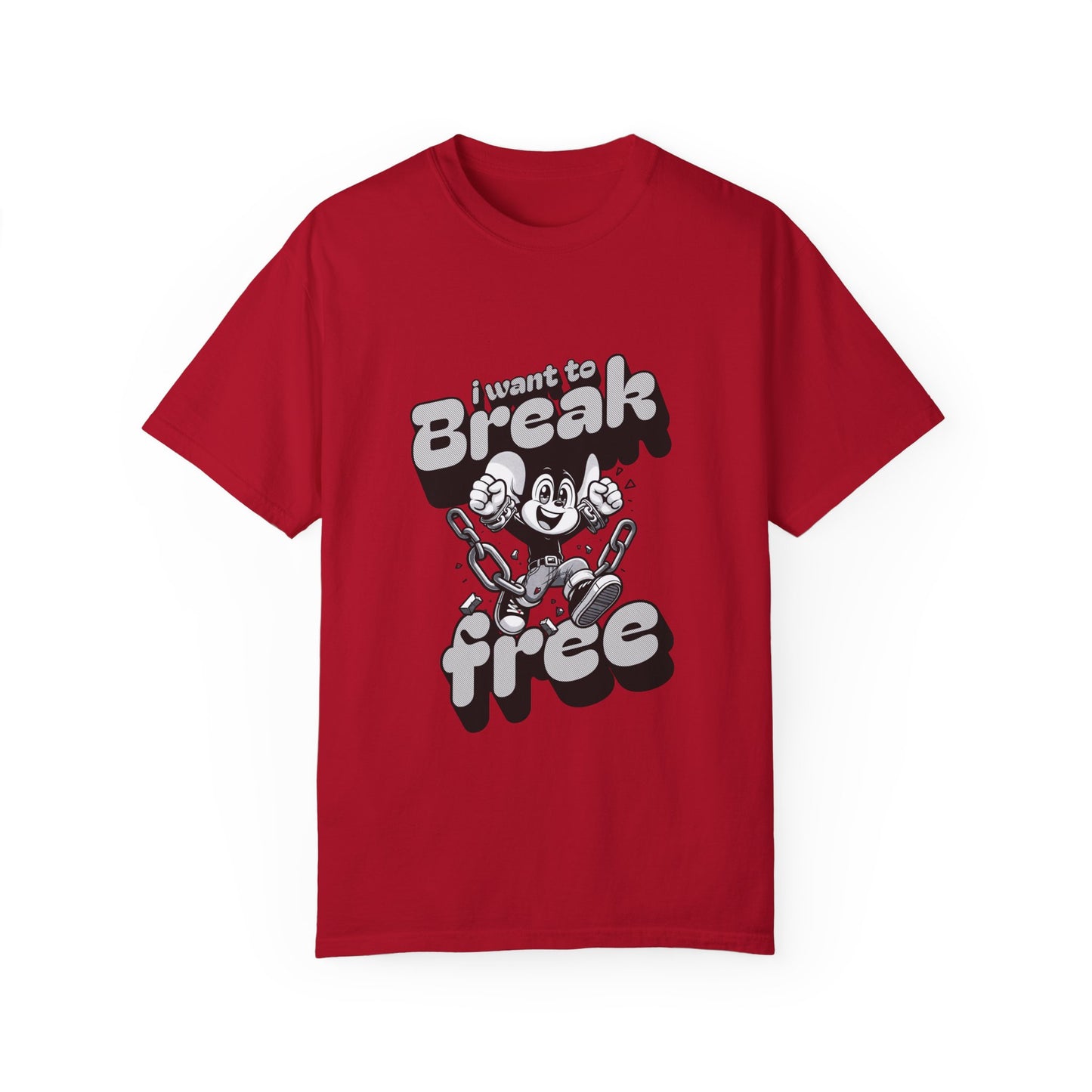 Break Free T-shirt Unisex Garment-Dyed