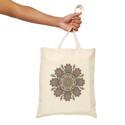 Graphic Art Cotton Canvas Tote Bag