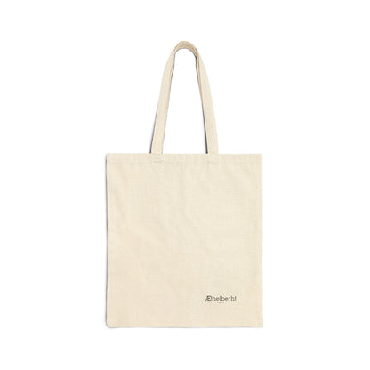 Chase the Good Life Cotton Canvas Tote Bag