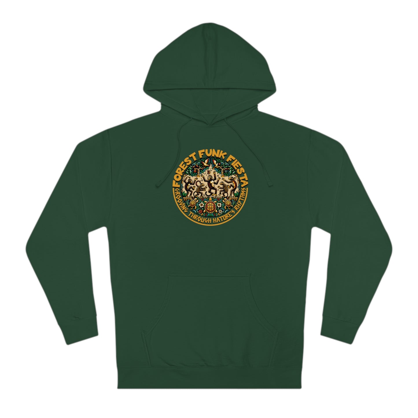 Forest Funk Fiesta  Hooded Sweatshirt