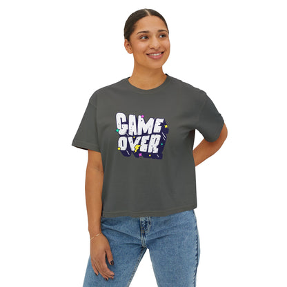 Game Over Boxy Tee