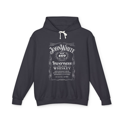 John White Whiskey  Lightweight Hooded Sweatshirt