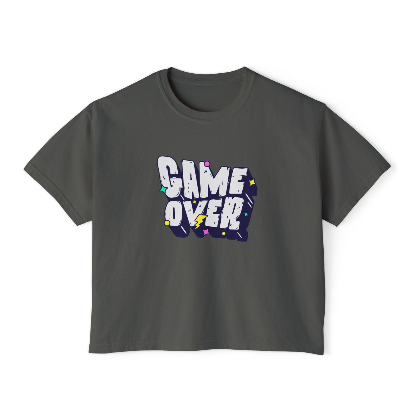 Game Over Boxy Tee