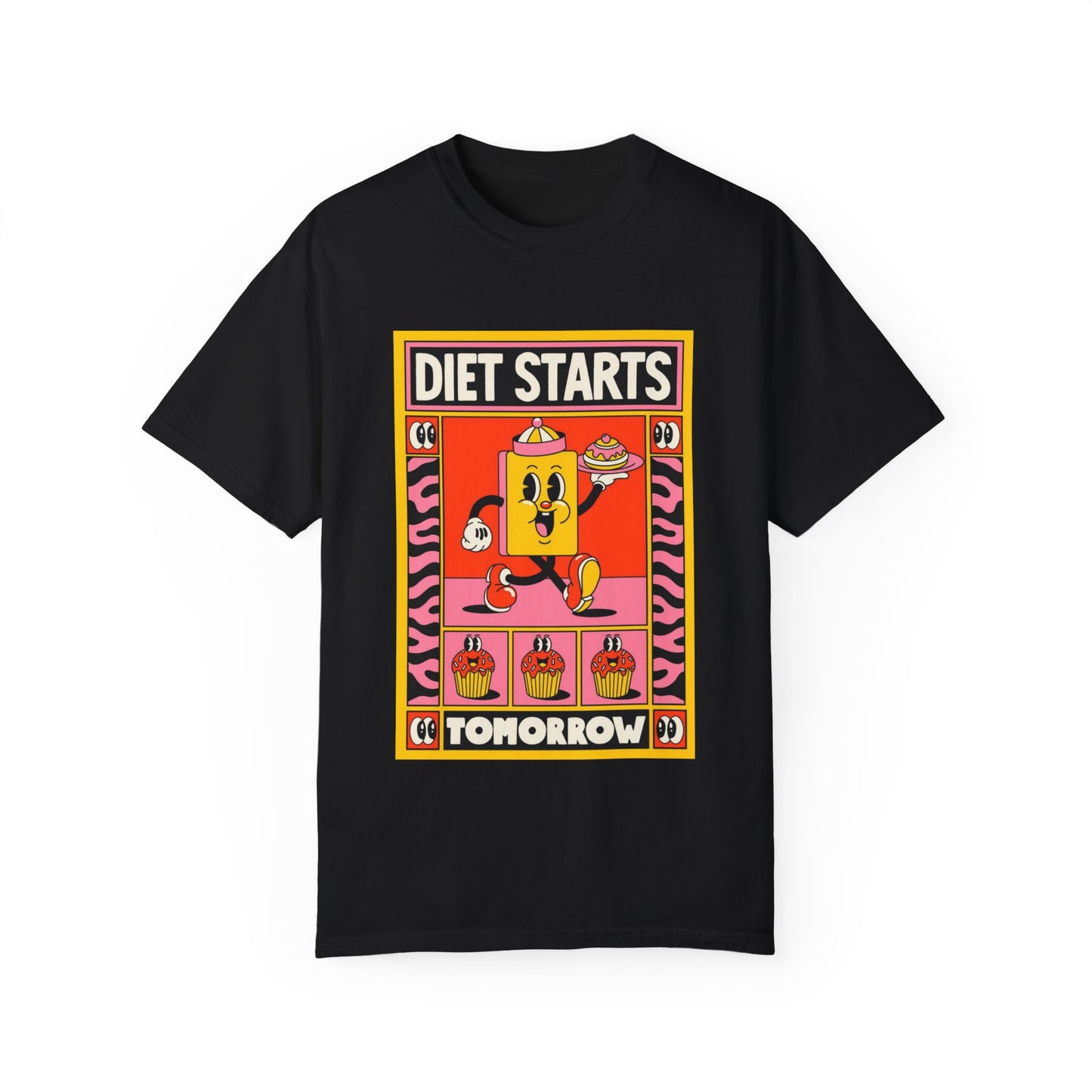 Diet Starts Tomorrow Garment-Dyed T-shirt