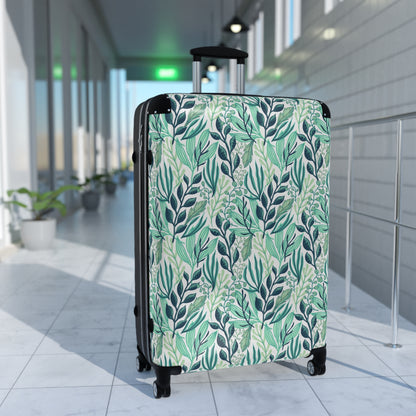 Green Leaf Suitcase