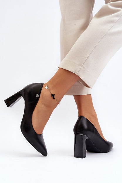 Block heel pumps model 193381 Step in style