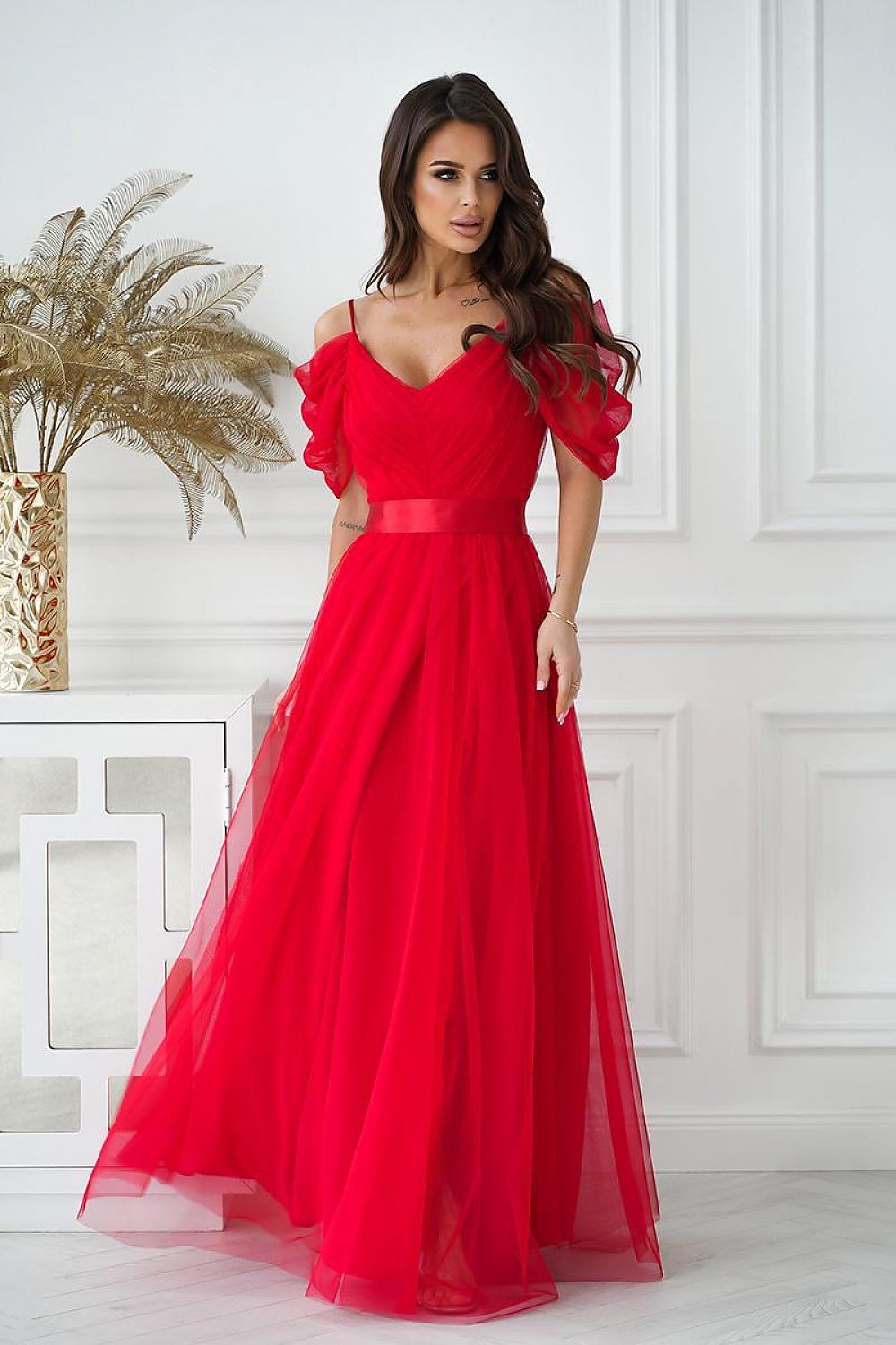 Long dress model 203757 Bicotone