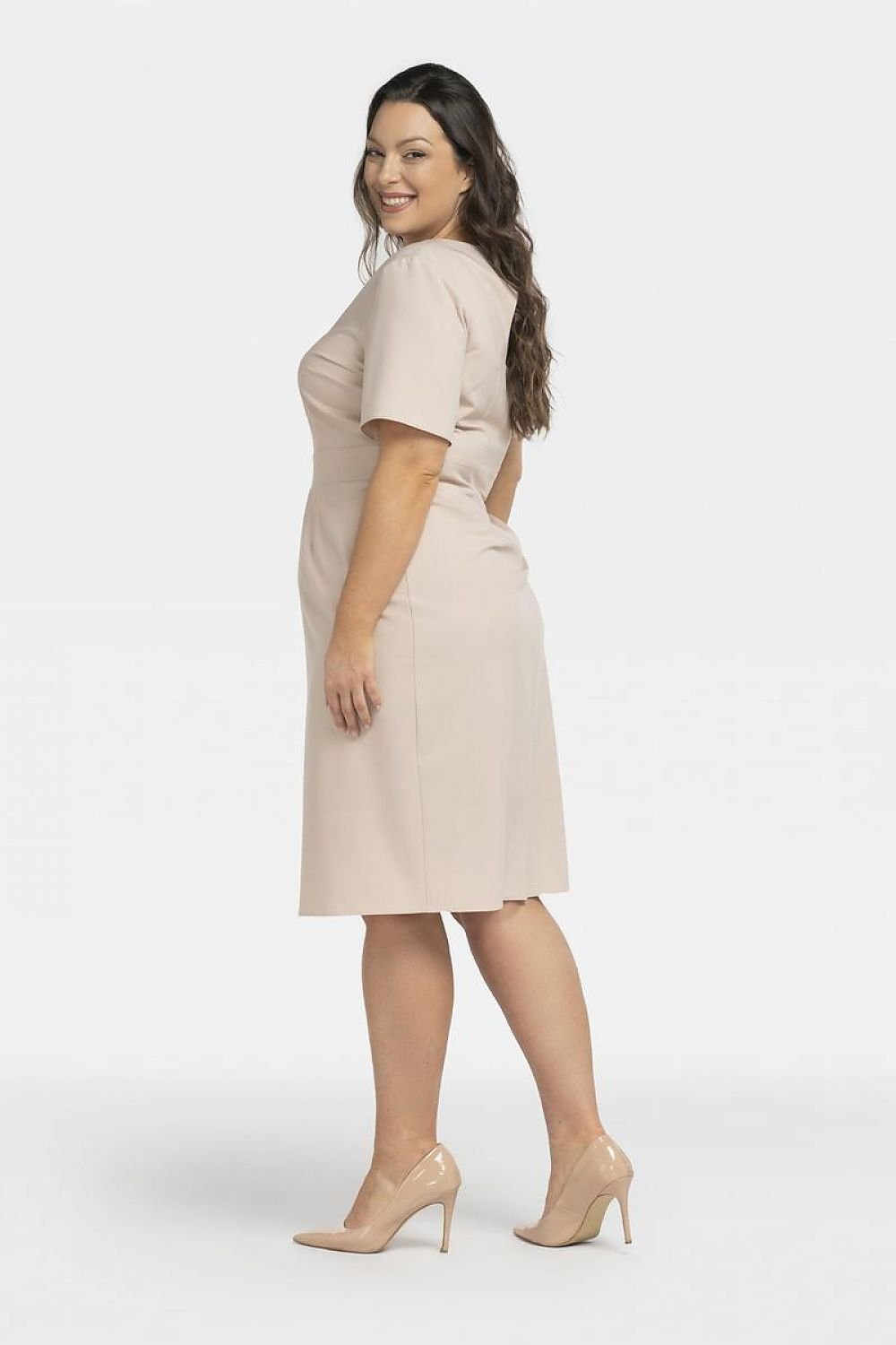 Plus size dress model 196881 Karko