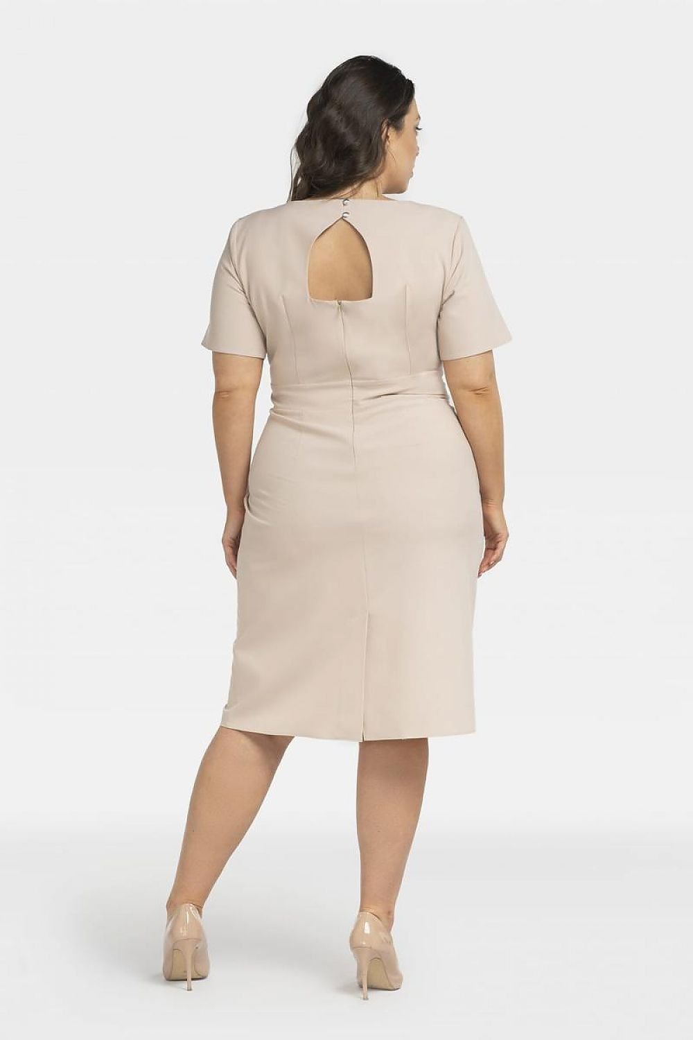 Plus size dress model 196881 Karko