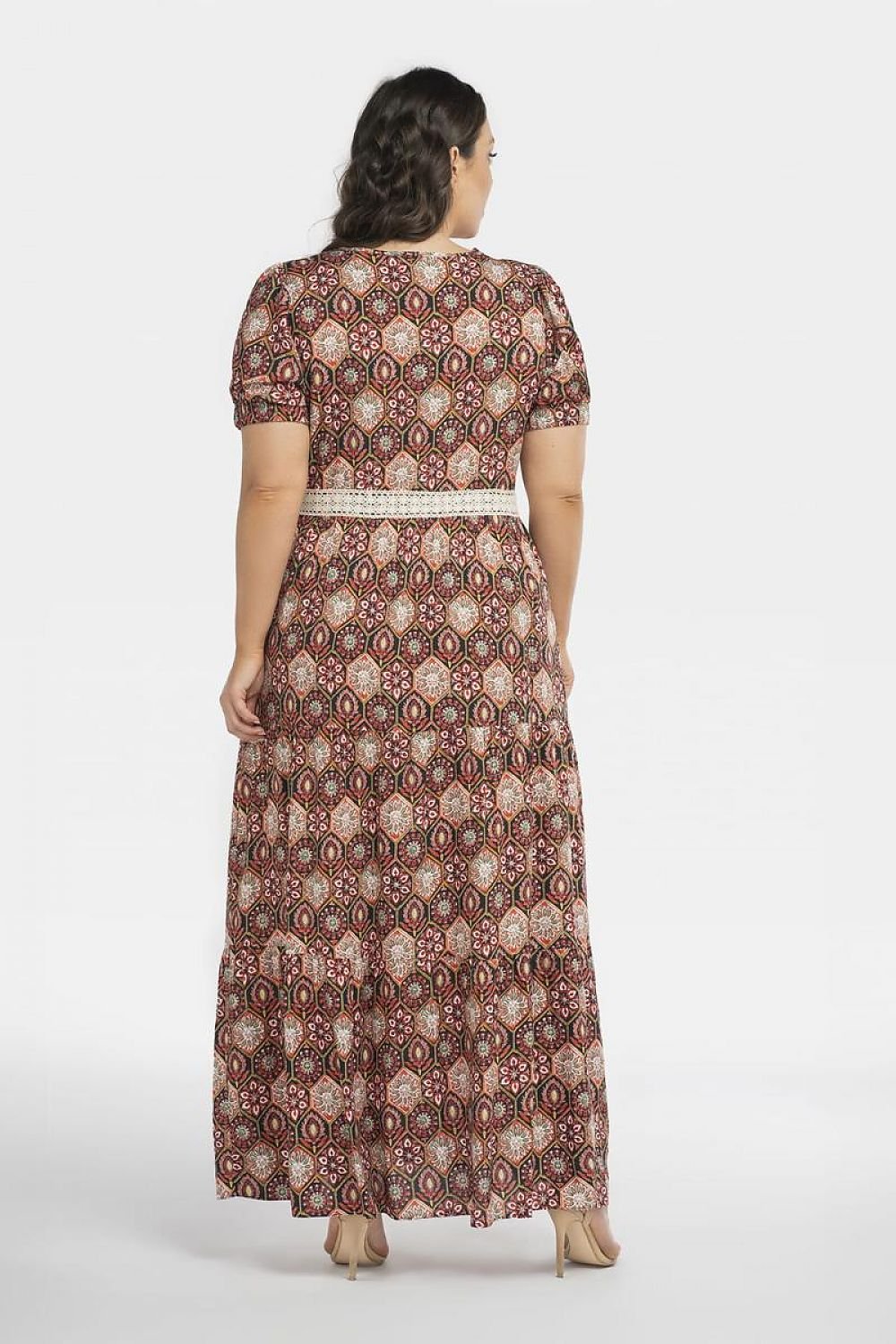 Plus size dress model 196884 Karko