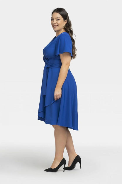 Plus size dress model 196888 Karko