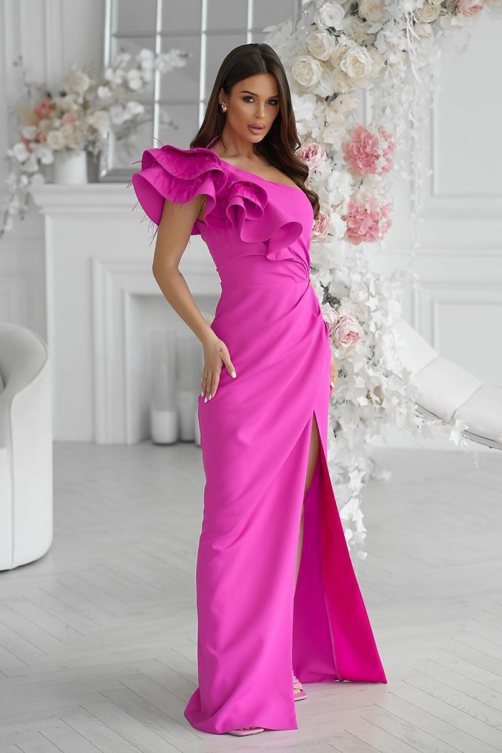 Long dress model 202383 Bicotone