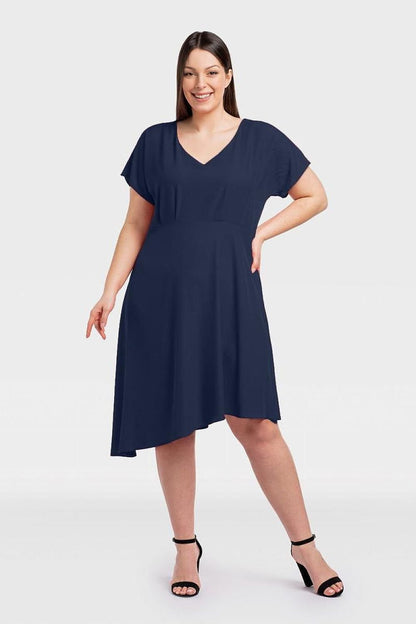 Plus size dress model 198151 Karko