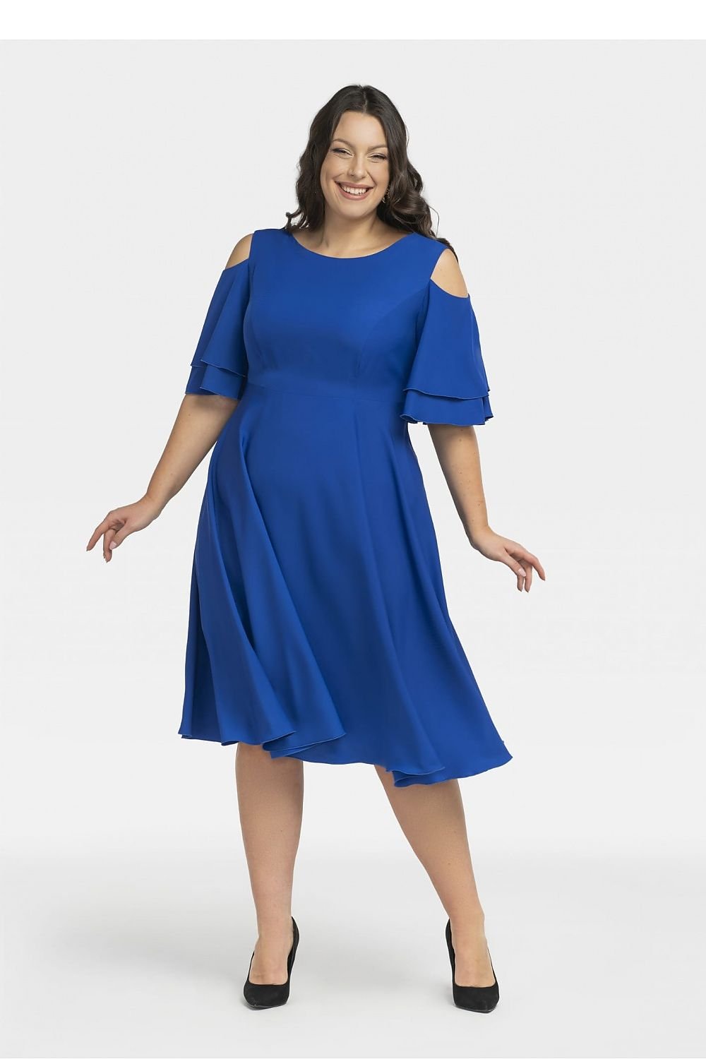 Plus size dress model 198330 Karko