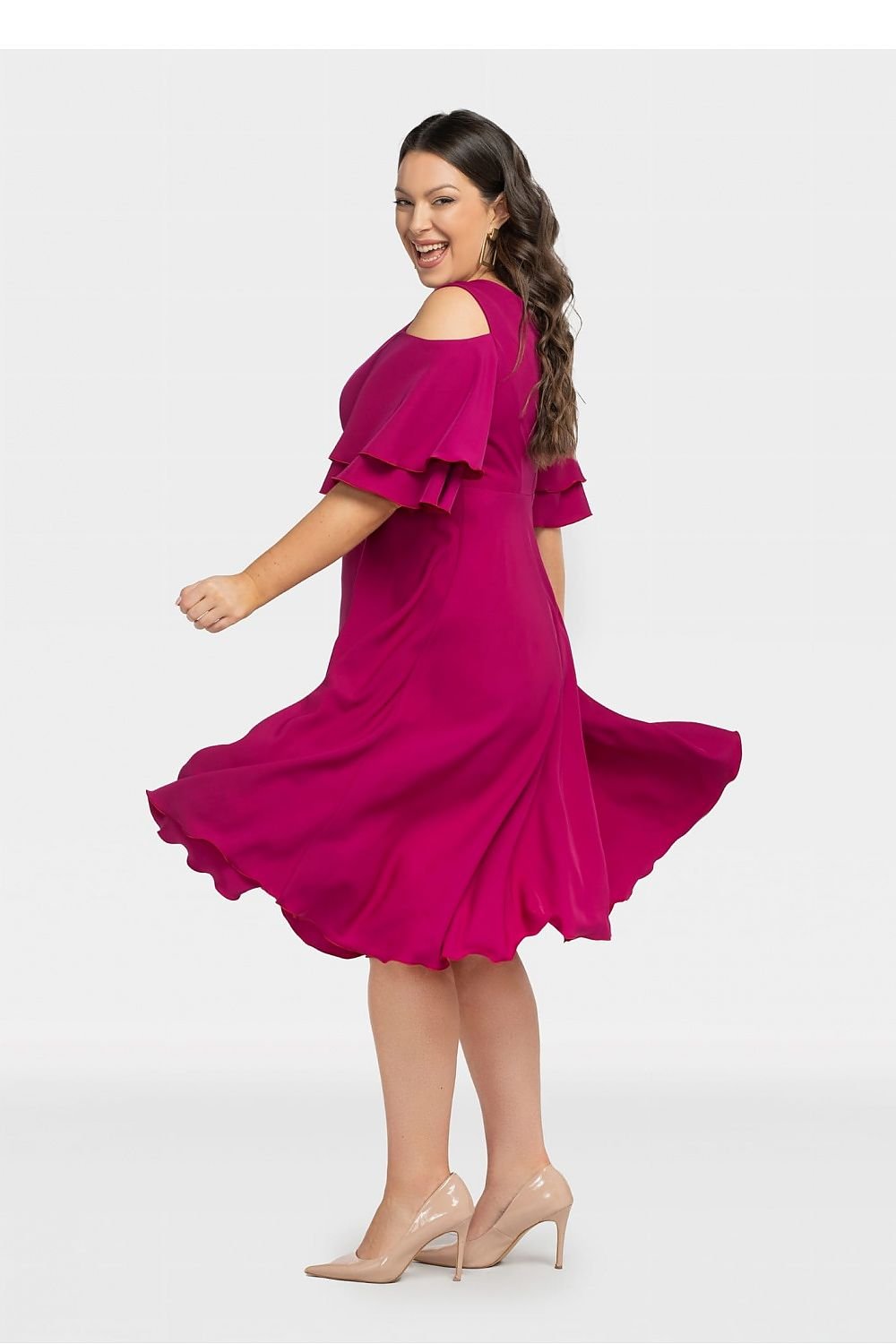 Plus size dress model 198330 Karko