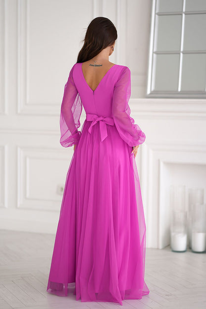 Long dress model 203762 Bicotone