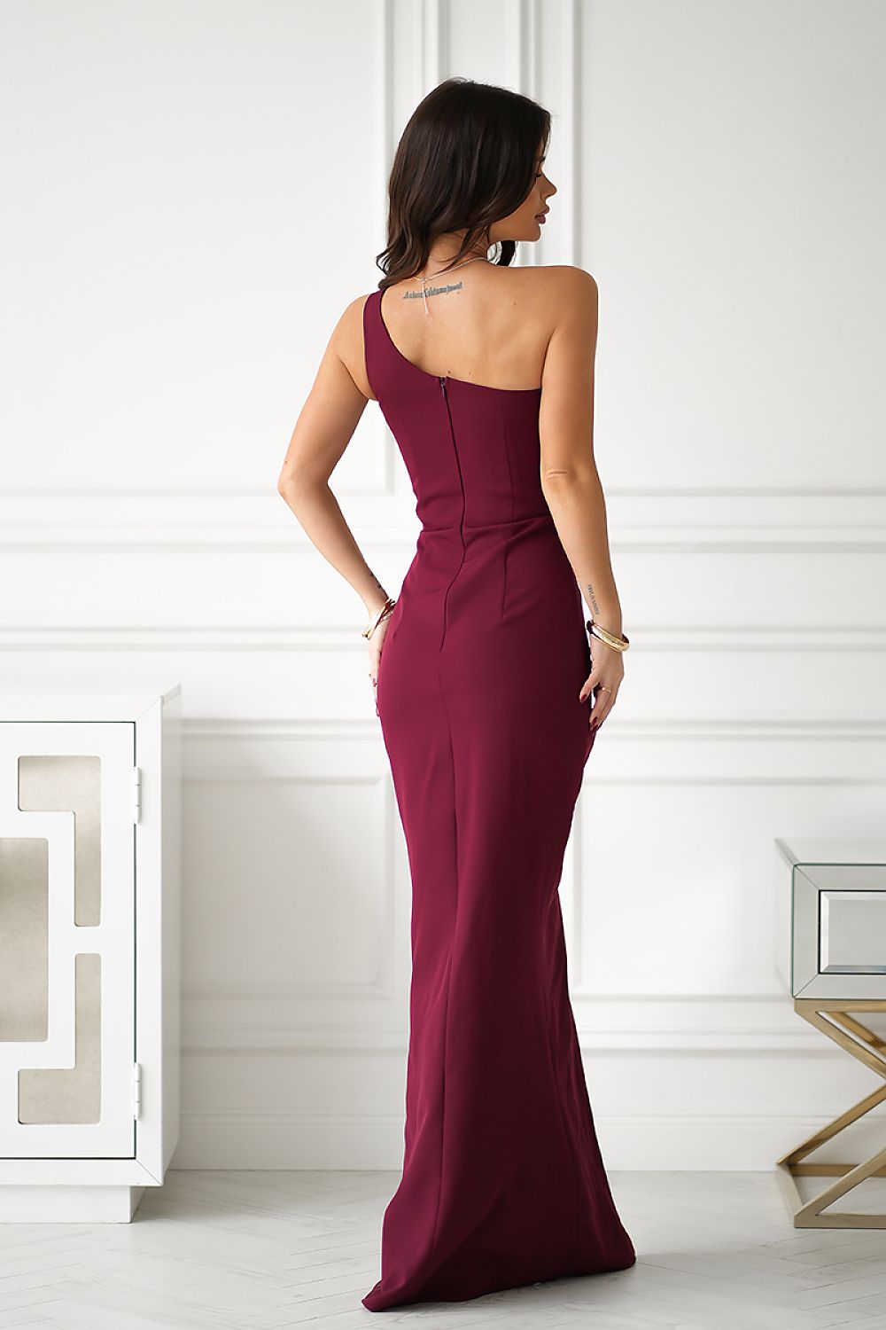 Long dress model 204864 Bicotone