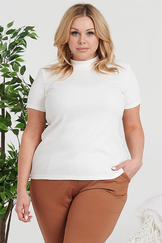 Plus size blouse model 182192 Karko