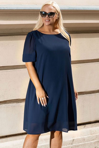 Plus size dress model 198153 Karko