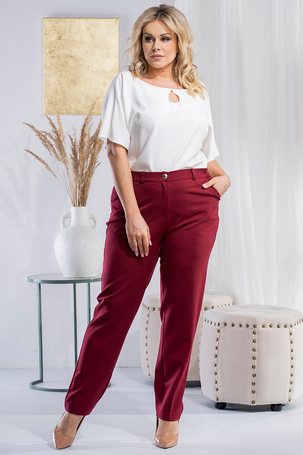 Plus size Trousers model 184893 Karko